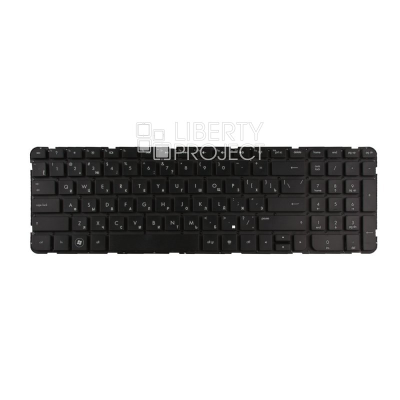 Клавиатура для HP G6-2000 G6-2163SR G6Z-2000 AER36701010 R36 (чёрная без рамки).