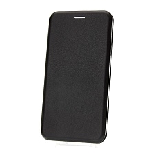 Чехол книжка STYLISH для HUAWEI Honor 8A, Y6 2019, экокожа, визитница, цвет черный