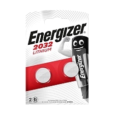 Батарейка ENERGIZER CR2032 BL2 Lithium 3V