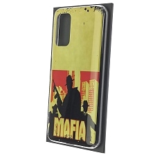 Чехол накладка для XIAOMI Redmi 9T, силикон, рисунок MAFIA