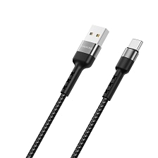 Кабель BOROFONE BX34 Advantage USB Type C, 3A, длина 1 метр, цвет черный Кабель BOROFONE BX34 Advantage USB Type C, 3A, длина 1 метр, цвет черный