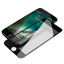 Защитное стекло 2D Glass для APPLE iPhone 6 Plus (5.5") /техпак/ черный.