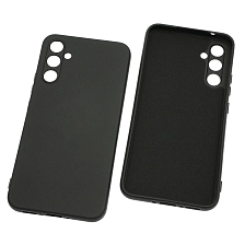 Чехол накладка NANO для SAMSUNG Galaxy A34 5G, силикон, бархат, цвет черный