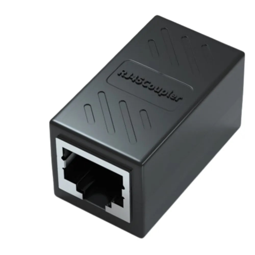 Проходной адаптер-переходник, кат. 5e RJ-45 - RJ-45, соединитель кабеля витой пары локальной сети