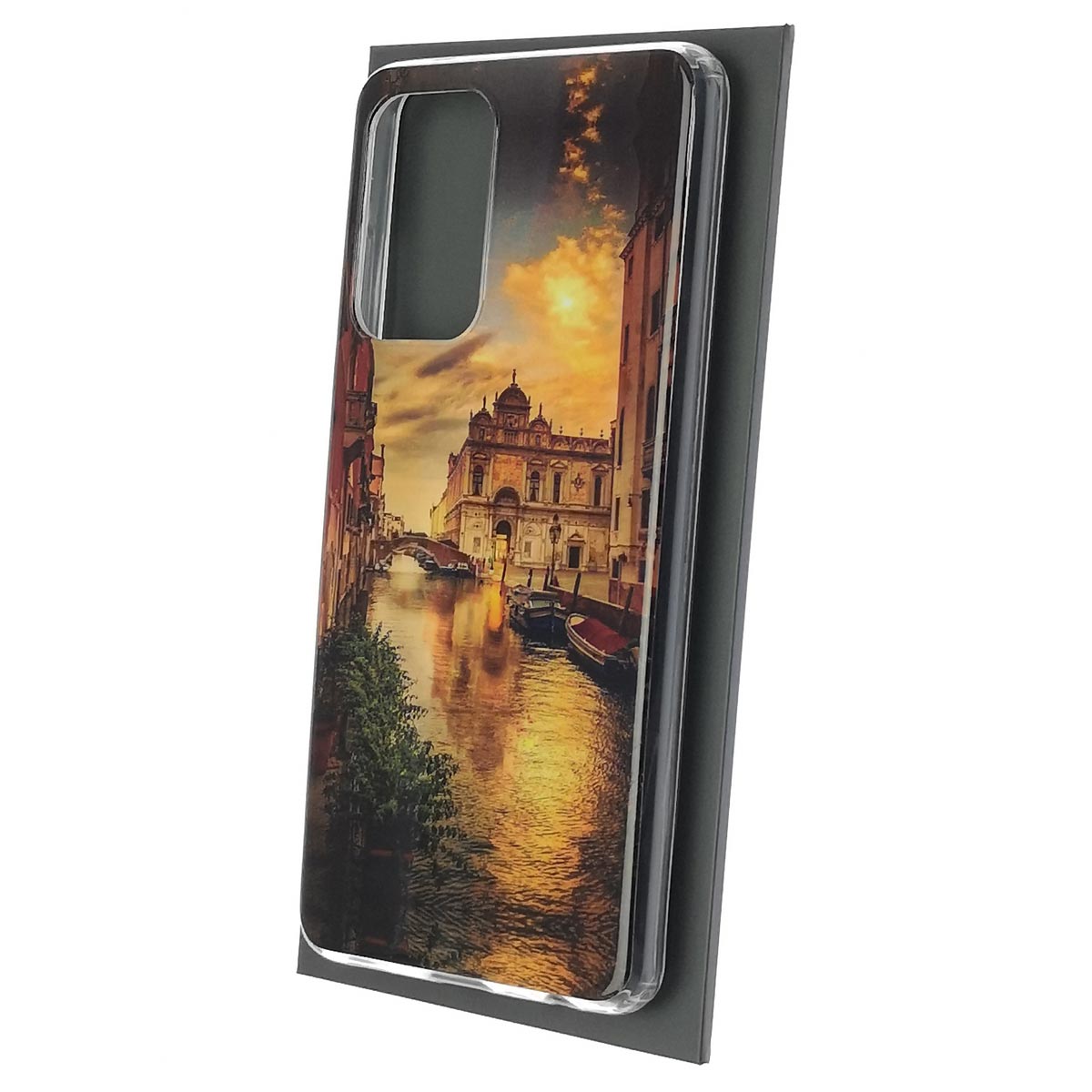 Чехол накладка для SAMSUNG Galaxy A52 (SM-A525F), силикон, рисунок Венеция
