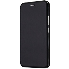 Чехол книжка STYLISH для TECNO Camon 40, экокожа, визитница, цвет черный