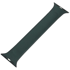 Ремешок для APPLE Watch 42 - 44 мм, размер М, силикон, матовый, цвет сине зеленый