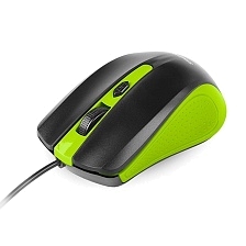 Мышь проводная SMARTBUY ONE 352, оптическая, цвет черно зеленый