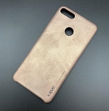 Чехол накладка X-Level VINTAGE для HUAWEI Honor 8C, силикон, цвет золотистый.