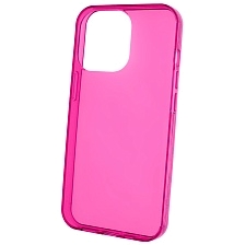 Чехол накладка Clear Case для APPLE iPhone 13 Pro (6.1), силикон 1.5 мм, цвет фуксия