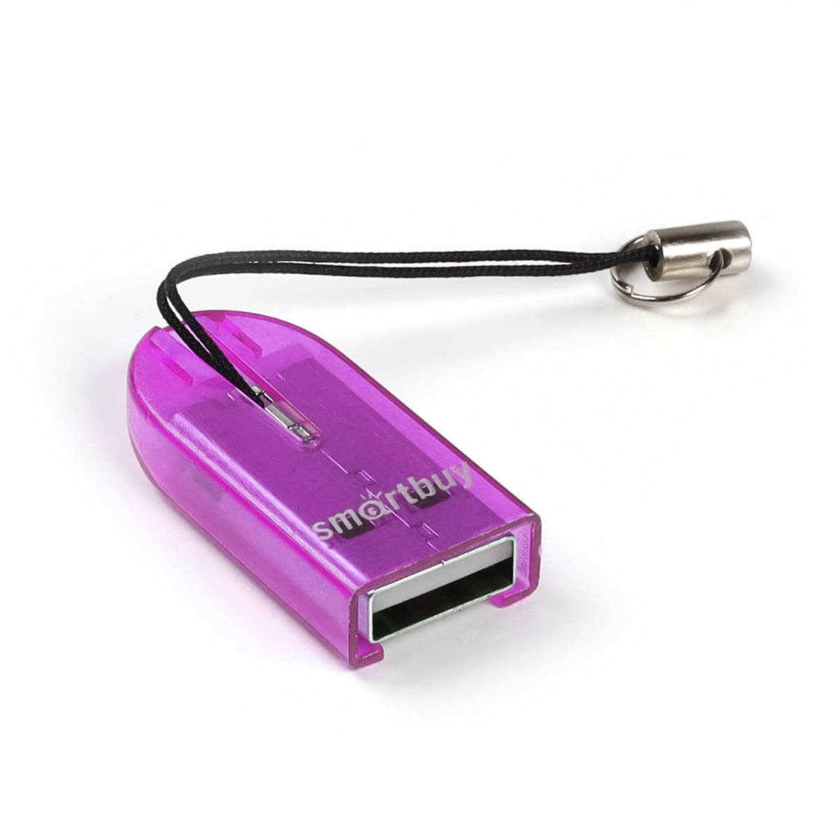 Картридер SMARTBUY SBR-710-F MicroSD, цвет фиолетовый