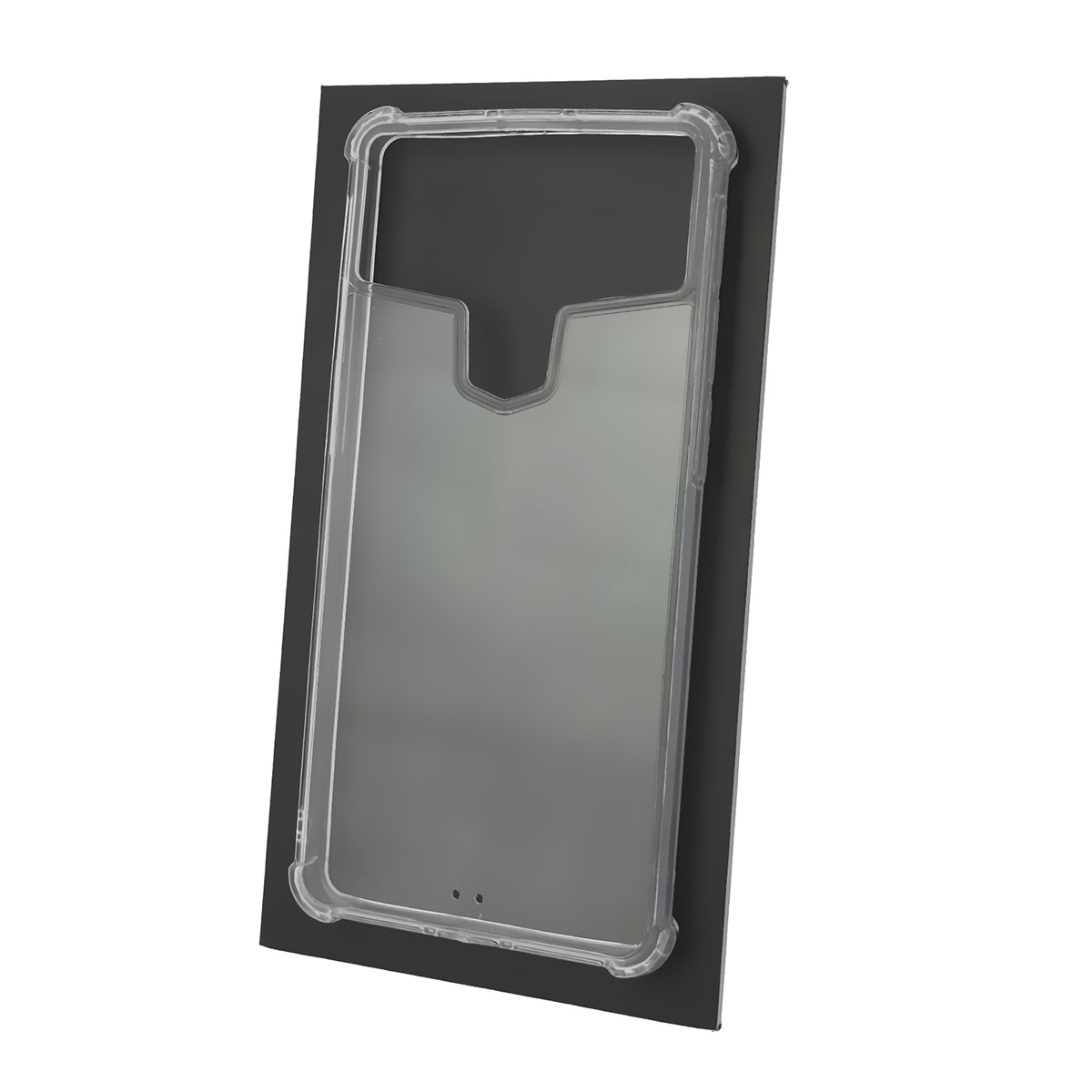 Чехол накладка универсальная TPU CASE для смартфонов размером 6.3 - 6.5, N5, силикон, цвет прозрачный.
