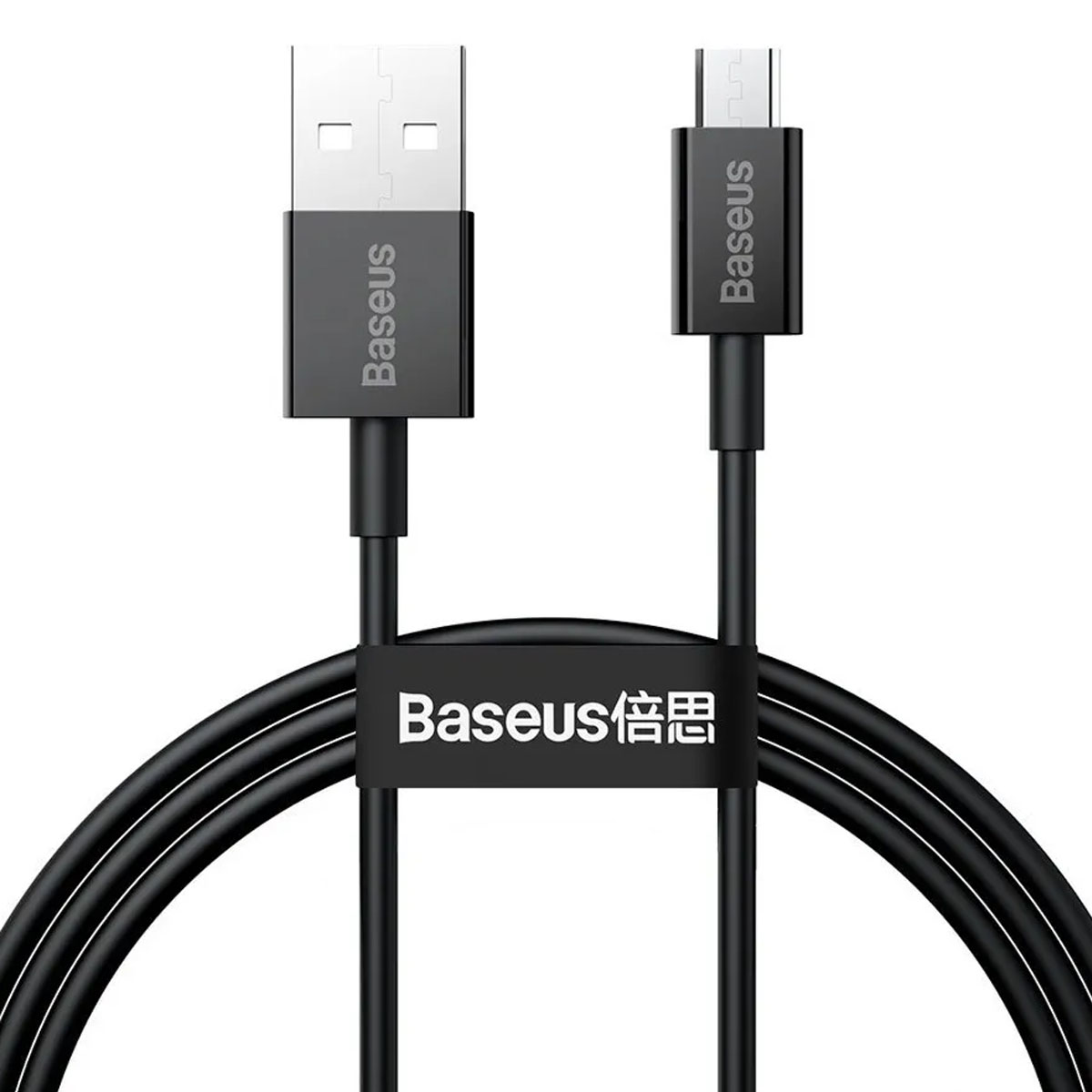 Кабель BASEUS Superior Series (CAMYS-A01) Micro USB, 2A, длина 2 метра, цвет черный