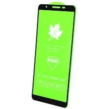 Защитное стекло 20D для SAMSUNG Galaxy A01 Core (SM-A013), Galaxy M01 Core (SM-M013), цвет окантовки черный