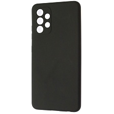 Чехол накладка Soft Touch для SAMSUNG Galaxy A32 (SM-A325F), силикон, цвет черный