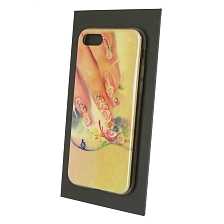 Чехол накладка для APPLE iPhone 7, iPhone 8, силикон, рисунок Маникюр