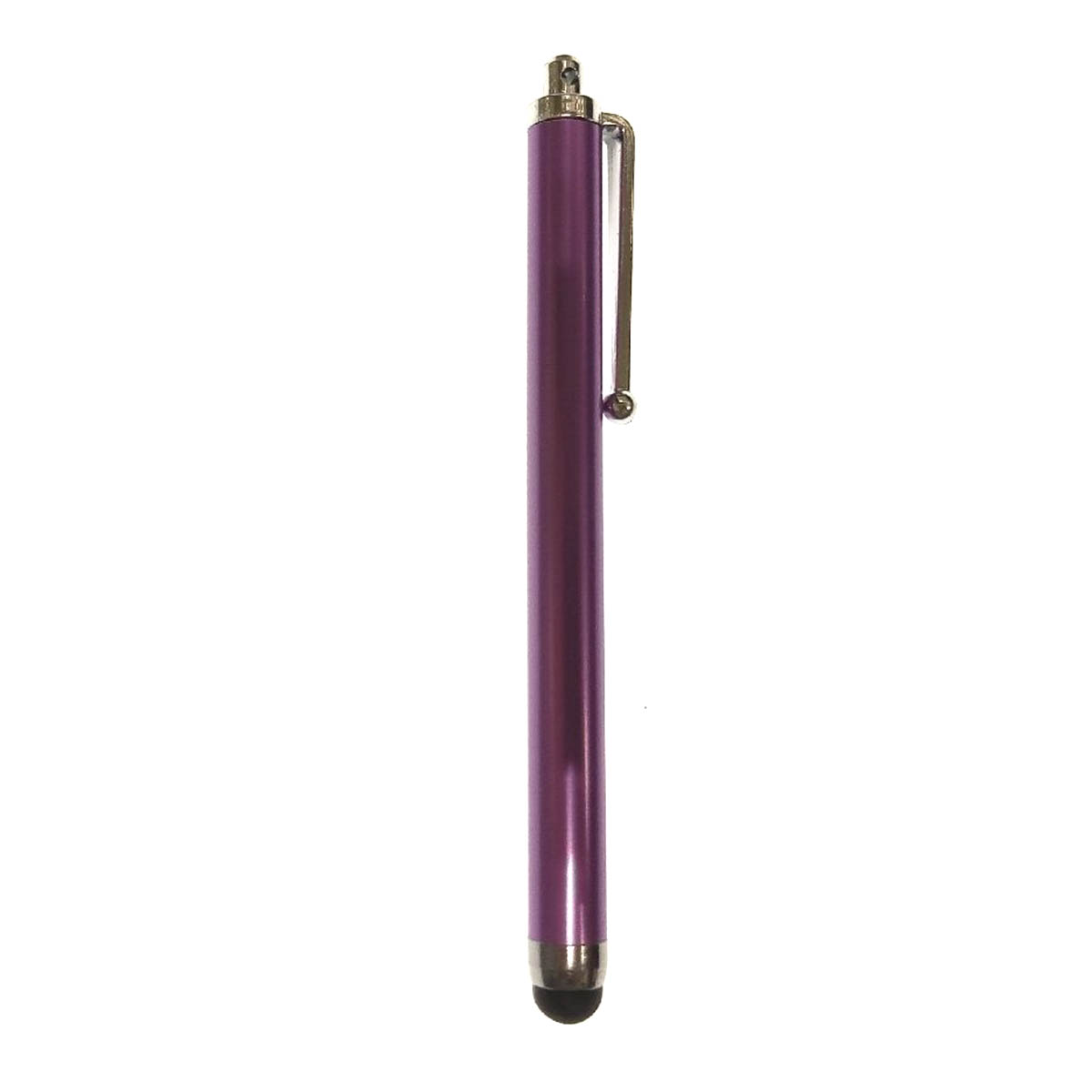 Стилус емкостной для смартфонов и планшетных ПК, длина 11 см, цвет фиолетовый