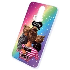 Чехол накладка для XIAOMI Redmi 8, силикон, глянец, рисунок Super MAMA! MOM OF GIRLS. Чехол накладка для XIAOMI Redmi 8, силикон, глянец, рисунок Super MAMA! MOM OF GIRLS.