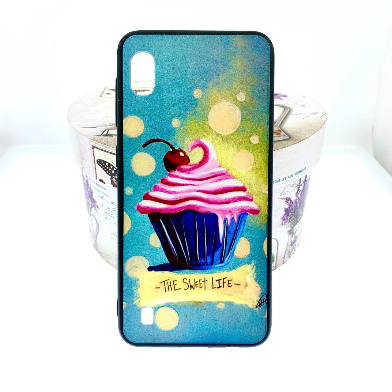 Чехол накладка для SAMSUNG Galaxy A10 (SM-A105), M10 (SM-M105), силикон, рисунок Кекс с вишенкой. Чехол накладка для SAMSUNG Galaxy A10 (SM-A105), M10 (SM-M105), силикон, рисунок Кекс с вишенкой.