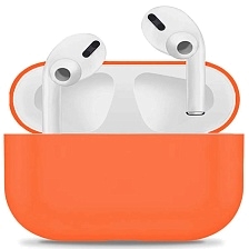 Чехол Silicon Case для наушников APPLE AirPods PRO, цвет персиковый