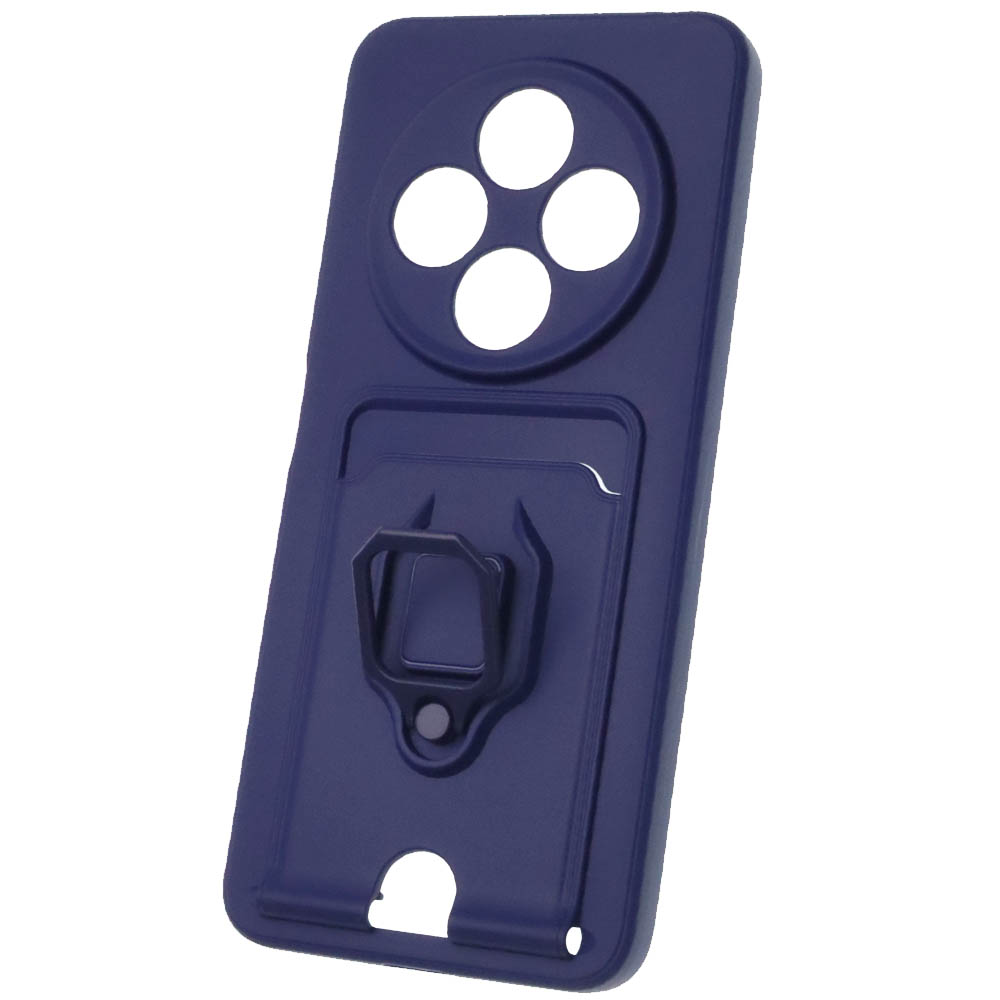 Чехол накладка VERSATILE 3 в 1 для XIAOMI Redmi 14C, POCO C75, цвет темно синий