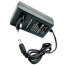 Блок питания Live-Power LP116, 12.6V-2A, разъем 5.5*2.5 мм, длина 1 метр, цвет черный