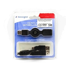 Набор USB-наконечников Kensington 24511EU для зарядки MOTOROLA.