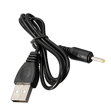 Кабель питания USB A (штекер) - DC 2.5x0.7 мм (штекер) 1.0 метр (жёлтый, для китайских планшетов). Кабель питания USB A (штекер) - DC 2.5x0.7 мм (штекер) 1.0 метр (жёлтый, для китайских планшетов).