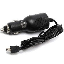 АЗУ (Автомобильное зарядное устройство) Eplutus FC-152, mini USB, длина 1 метр, цвет черный