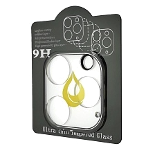 Защитное стекло 3D для камеры APPLE iPhone 12 Pro Max (6.7"), ударопрочное, прозрачное