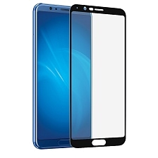 Защитное стекло для HUAWEI Honor View 10, V10, цвет окантовки черный