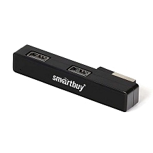 USB - Xaб Smartbuy 408, 4 порта, цвет черный