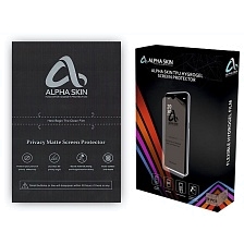 Гидрогелевая защитная пленка Антишпион ALPHA SKIN PRIVACY, размер 115*180 мм