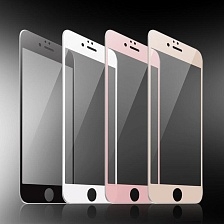 Защитное стекло 2D Full glass для iPhone 7-plus/8 plus /тех.пак/ черный.