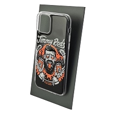 Чехол накладка для APPLE iPhone 11 Pro, силикон, глянцевый, рисунок Timmy Rods