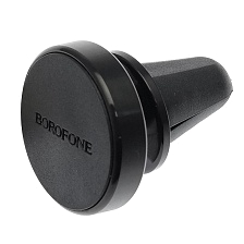 Автомобильный магнитный держатель телефона BOROFONE BH6 Platinum, цвет черный