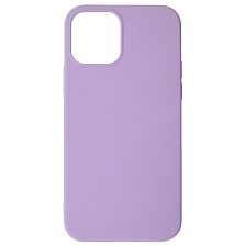 Чехол накладка Soft Touch для APPLE iPhone 12, iPhone 12 Pro (6.1"), силикон, цвет сиреневый