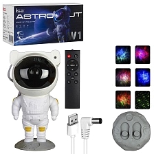 Проектор звездного неба в форме астронавта ISA W1, цвет белый (распродажа -20%)
