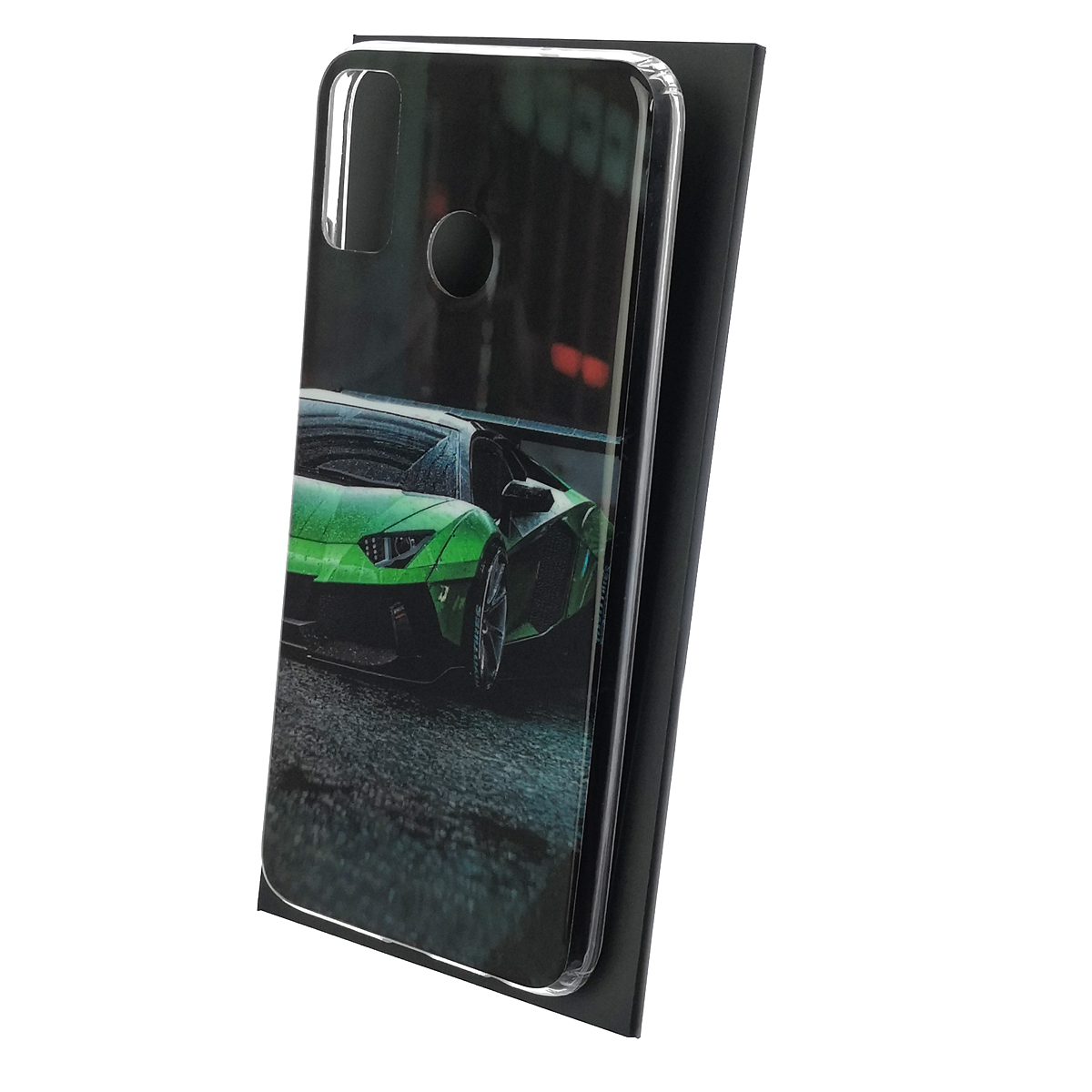 Чехол накладка Vinil для HUAWEI Honor 9X Lite (JSN-L21), силикон, рисунок Lamborghini