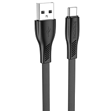 Кабель BOROFONE BX85 Auspicious USB Type С, 3A, длина 1 метр, цвет черный Кабель BOROFONE BX85 Auspicious USB Type С, 3A, длина 1 метр, цвет черный