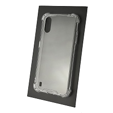 Чехол накладка Atouchbo Anti-Shock Kingkong для SAMSUNG Galaxy A01 (SM-A015), силикон, противоударный, прозрачный | РЕТРО 6