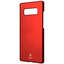 Чехол накладка BASEUS Thin Case для SAMSUNG Galaxy Note 8 (SM-N950), силикон, цвет красный
