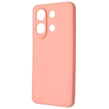 Чехол накладка для XIAOMI Redmi Note 13, защита камеры, силикон, цвет персиковый Чехол накладка для XIAOMI Redmi Note 13, защита камеры, силикон, цвет персиковый