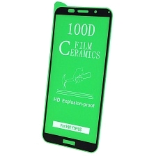 Защитное стекло 100D Ceramics для HUAWEI Honor 9S (DUA-LX9), Y5P (DRA-LX9), цвет черный