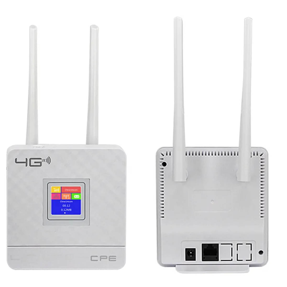 4G модем, Wi-Fi роутер, маршрутизатор CPF 903, с дисплеем, цвет белый