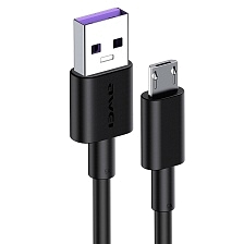 AWEI CL-77M Smart Fast кабель Micro USB, 5A, 40W, длина 1 метр, цвет черный.