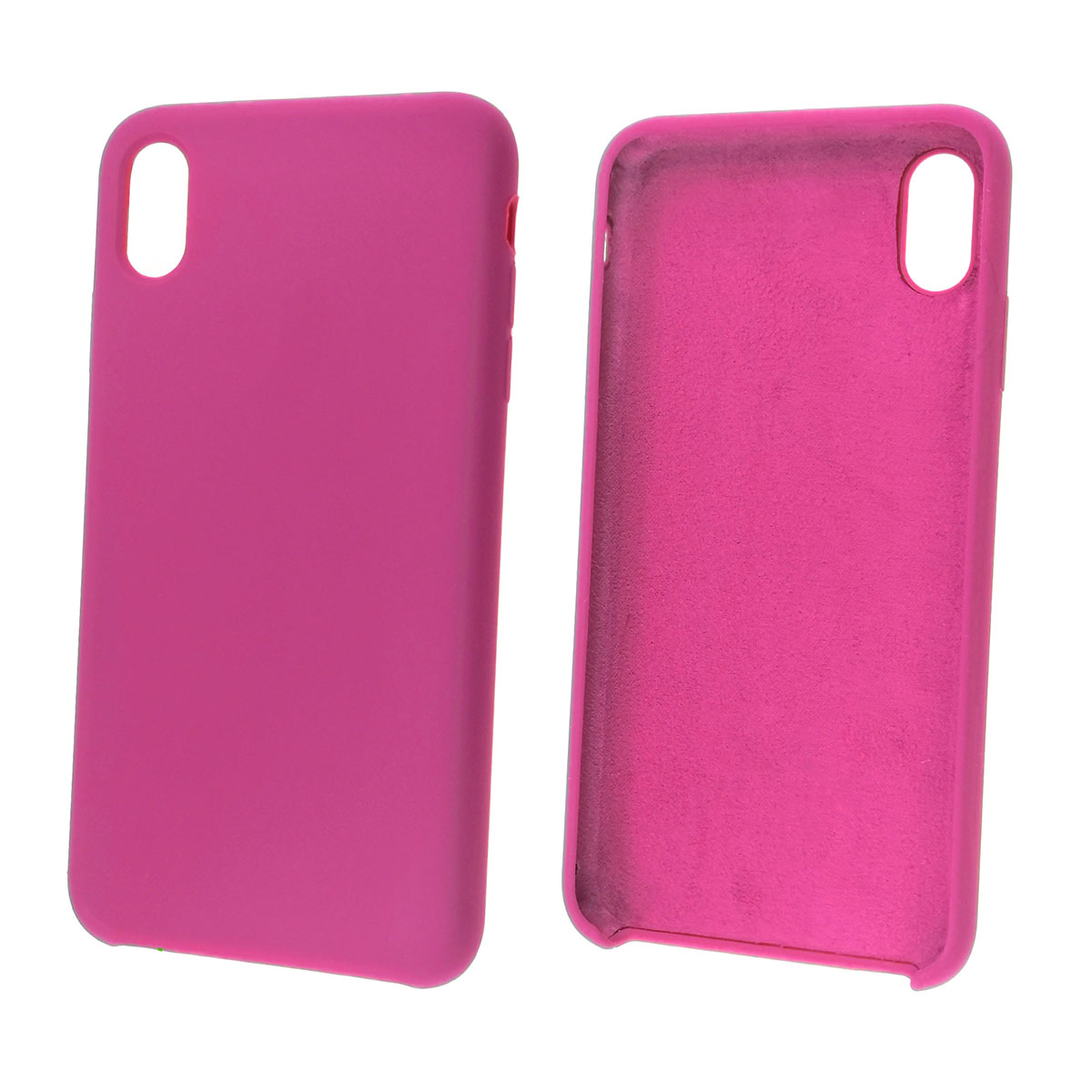 Чехол накладка Silicon Case для APPLE iPhone XS MAX, силикон, цвет питайя