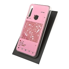 Чехол накладка TransFusion для HUAWEI Honor 9X, P Smart Z, Y9 Prime 2019, OPPO F11 Pro, силикон, переливашка, рисунок Lovely Instagram.