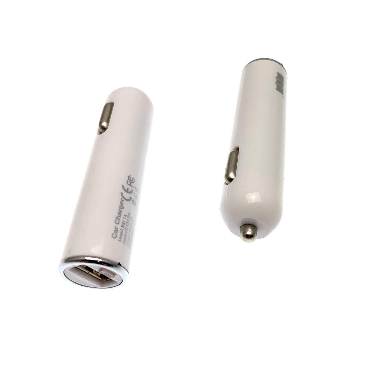 АЗУ (Автомобильное зарядное устройство) MRM MR11A, 2.4A, 1 USB, цвет белый