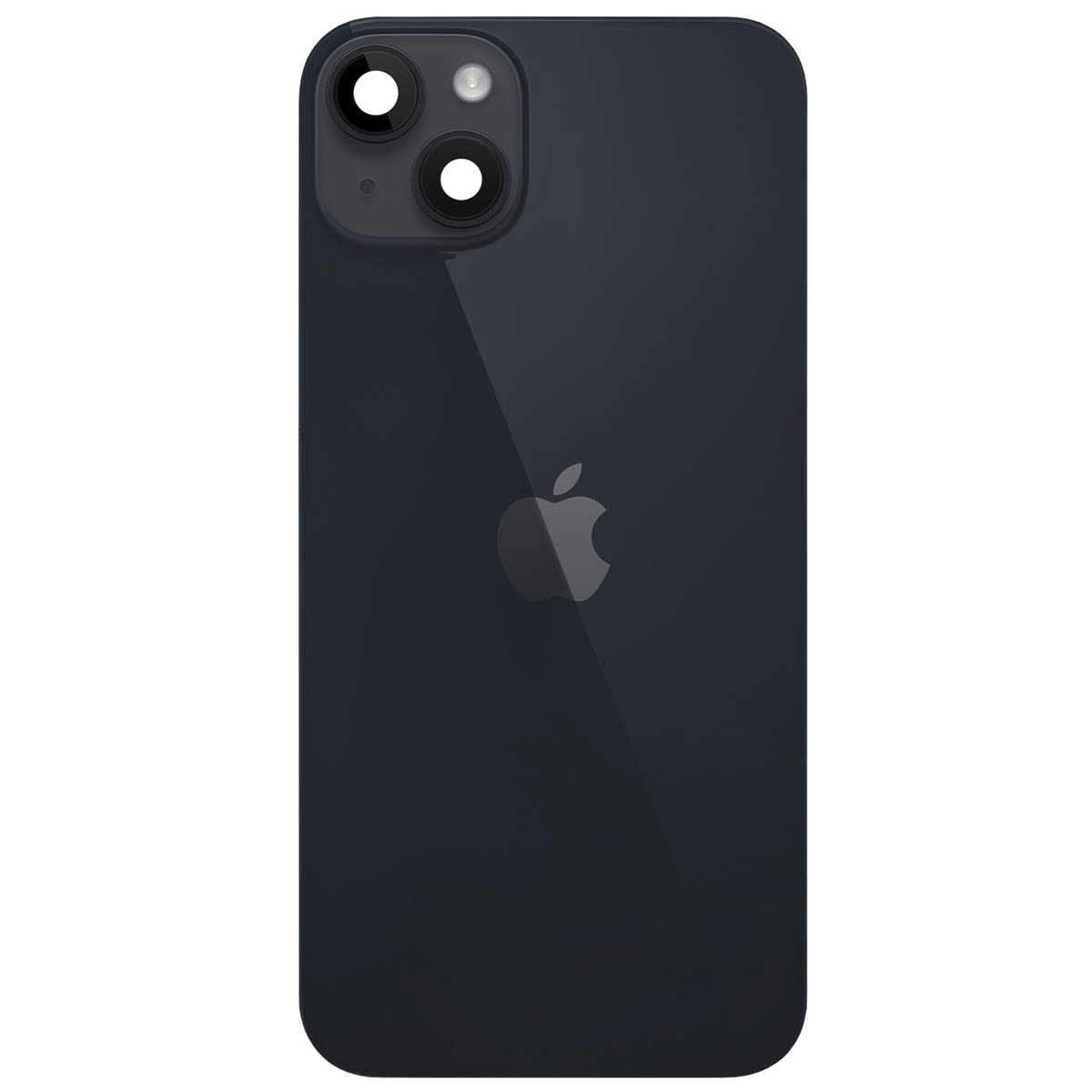 Задний корпус для APPLE iPhone 11 (6.1") имитация APPLE iPhone 14 (6.1"), металл, цвет черный